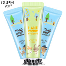 Cute cartoon design hand cream for dry hands softening cream for kid